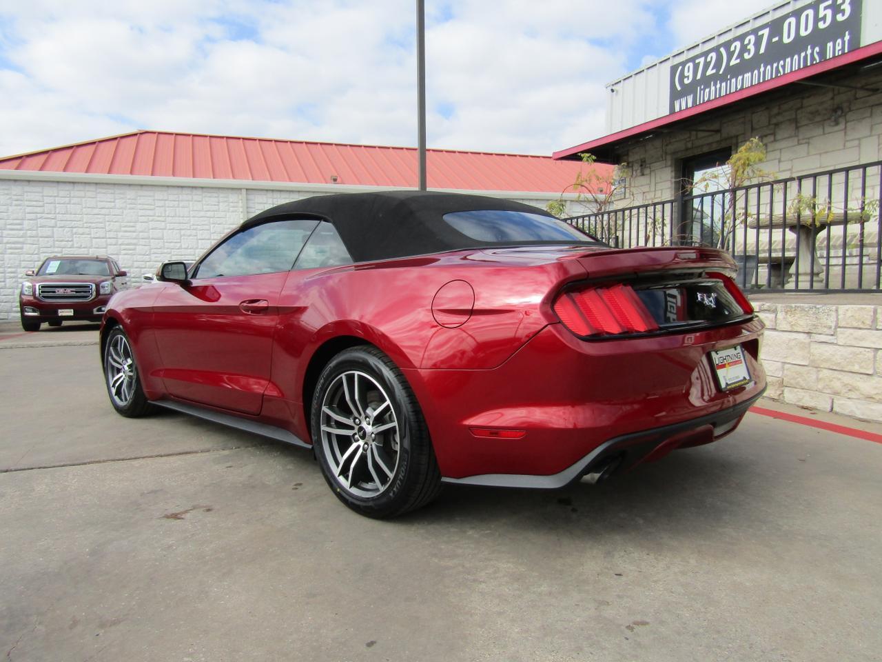 2016 Ford Mustang 2dr Conv EcoBoost Premium Grand Prairie TX