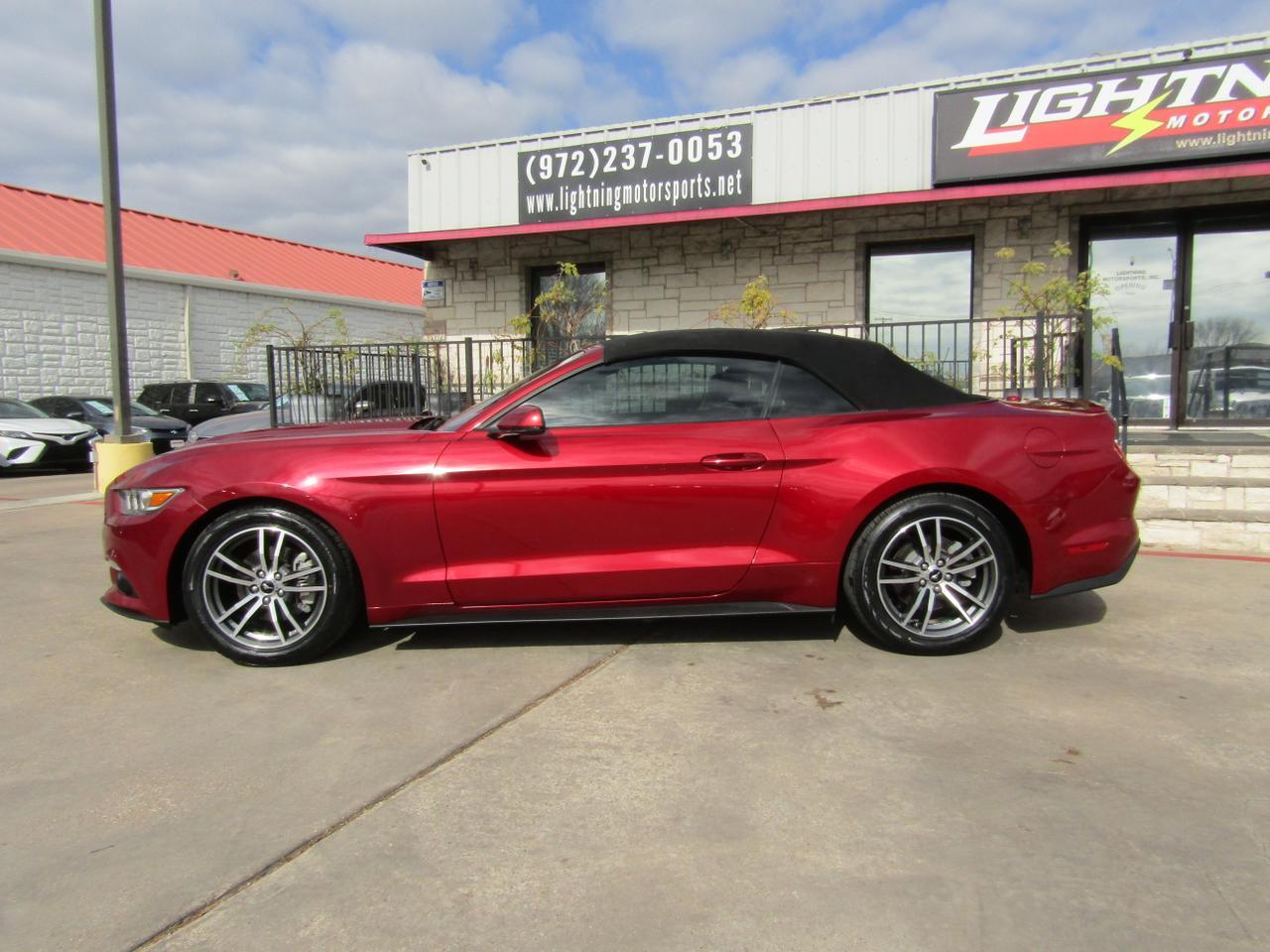2016 Ford Mustang 2dr Conv EcoBoost Premium Grand Prairie TX