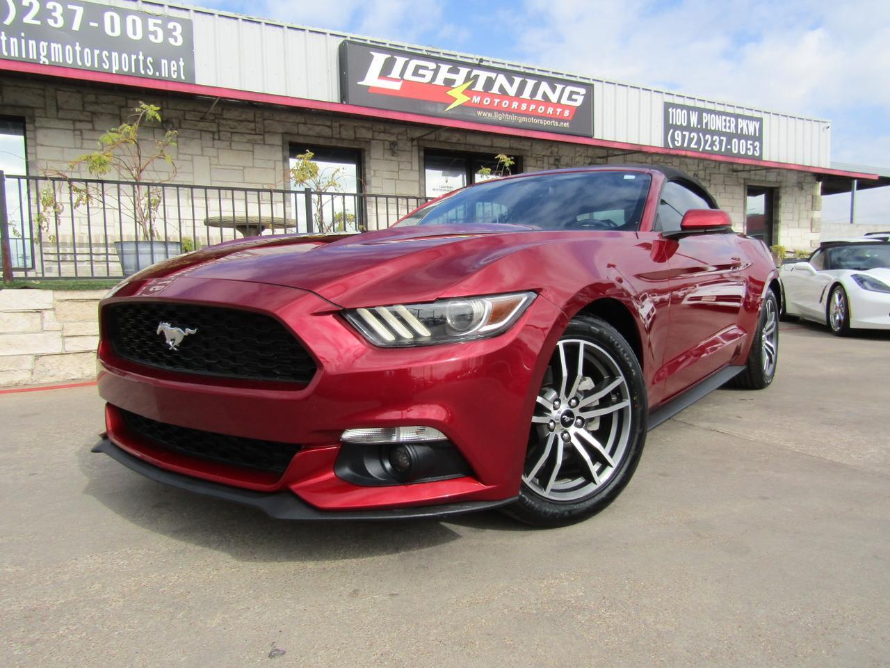 2016 Ford Mustang 2dr Conv EcoBoost Premium