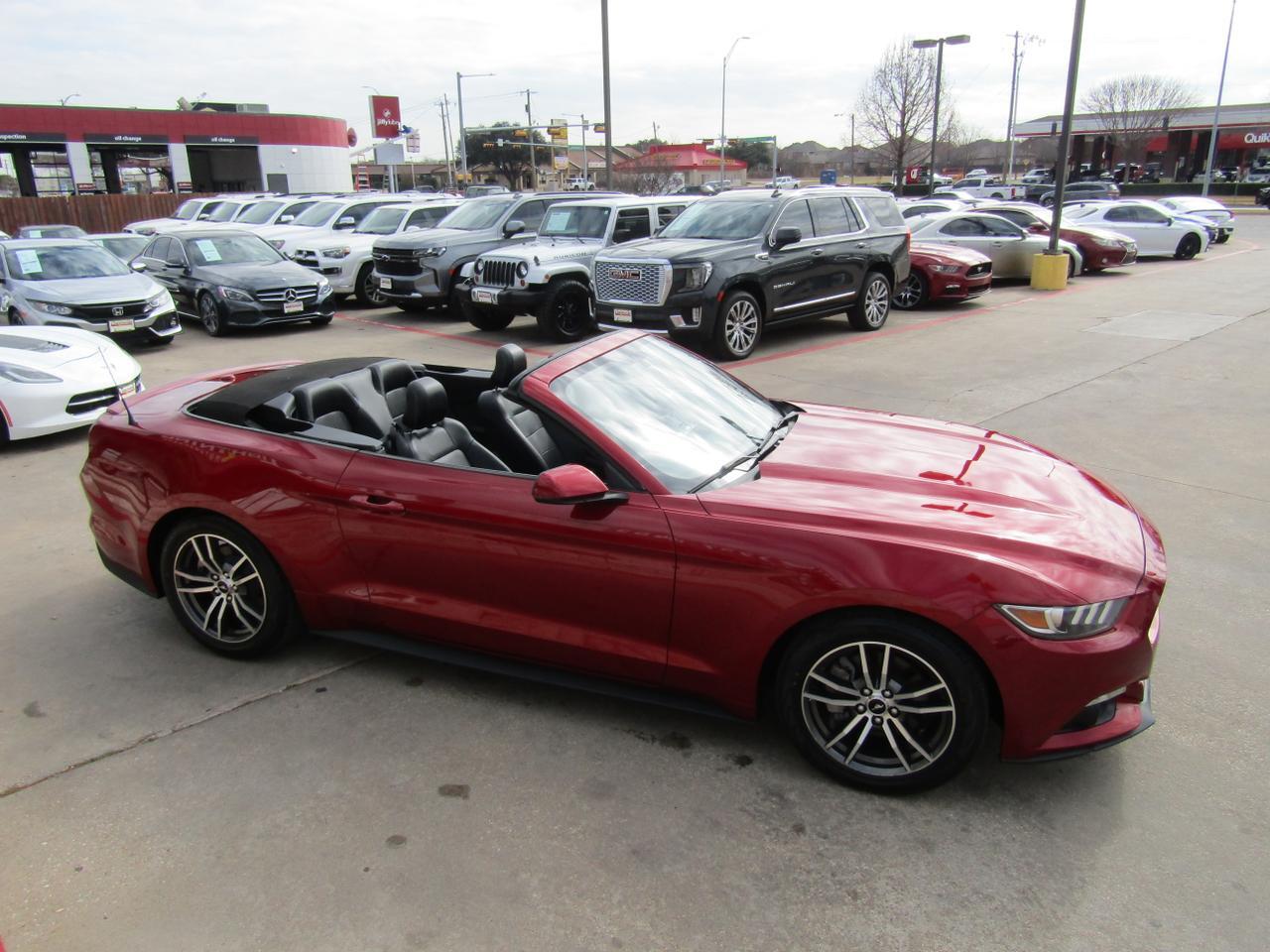 2016 Ford Mustang 2dr Conv EcoBoost Premium Grand Prairie TX