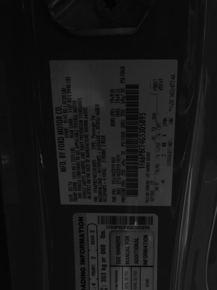 2016 Ford Mustang 2dr Fastback GT Jacksonville FL