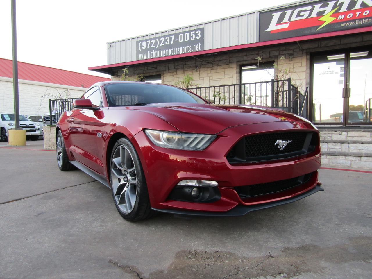 2016 Ford Mustang 2dr Fastback GT Premium Grand Prairie TX
