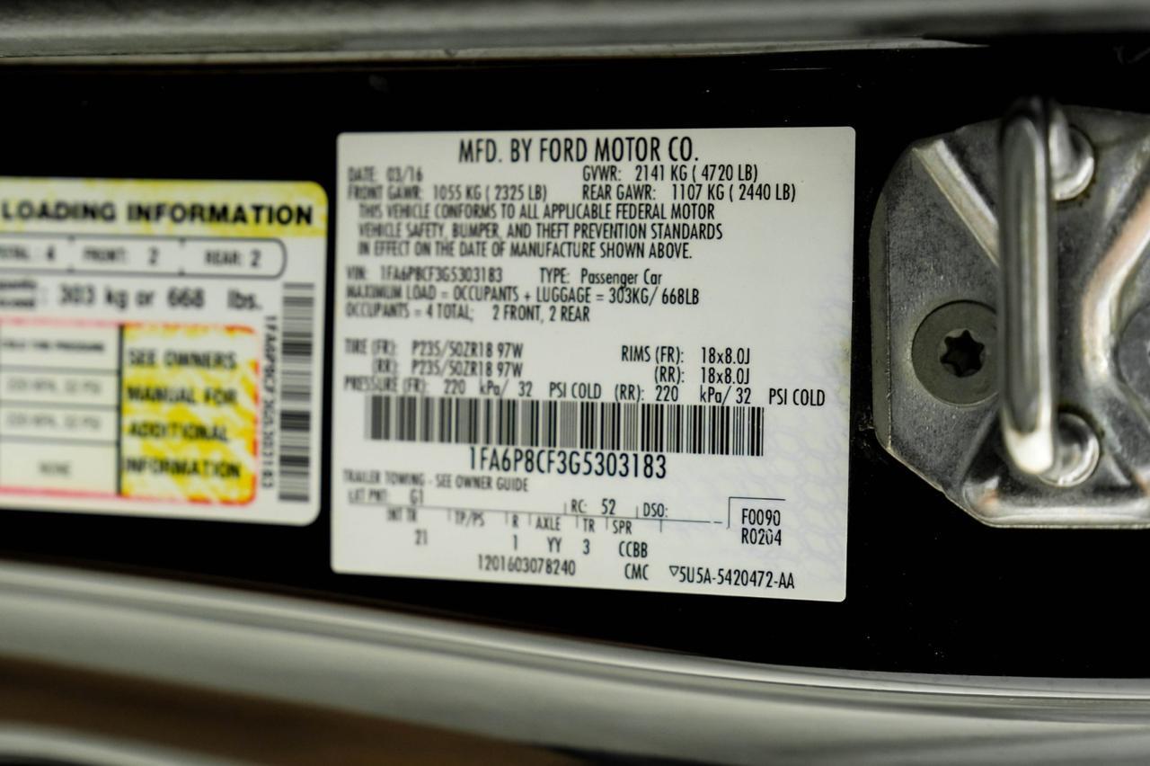 2016 Ford Mustang GT AUTOMATIC REAR CAMERA KEYLESS START BLUETOOTH PADDLE SHIFTERS Carrollton TX