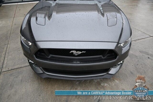 2016 Ford Mustang GT Premium / 6-Spd Manual / 5.0L V8 / Heated & Cooled Leather Seats / Navigation / Bluetooth / Back Up Camera / Shaker Audio / Rockford Fosgate Subwoofer / Keyless Entry & Start / Cruise Control / Only 20k Miles / 1-Owner Anchorage AK