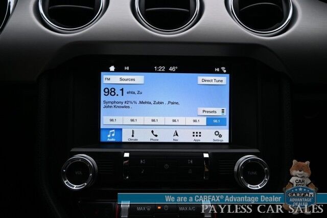 2016 Ford Mustang GT Premium / 6-Spd Manual / Heated & Cooled Leather Seats / Navigation / Bluetooth / Back Up Camera / Shake Audio / Rockford Fosgate Subwoofer / Keyless Entry & Start / Cruise Control / Only 20k Miles / 1-Owner Anchorage AK 2016 Ford Mustang GT Premium / 6-Spd Manual / Heated & Cooled Leather Seats / Navigation / Bluetooth / Back Up Camera / Shake Audio / Rockford Fosgate Subwoofer / Keyless Entry & Start / Cruise Control / Only 20k Miles / 1-Owner Anchorage AK