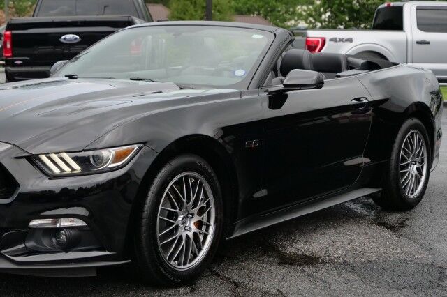 2016 Ford Mustang GT Premium Convertible / Heated & Cooled Seats / 5.0L V8! High Point NC