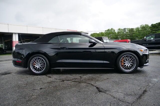 2016 Ford Mustang GT Premium Convertible / Heated & Cooled Seats / 5.0L V8! High Point NC