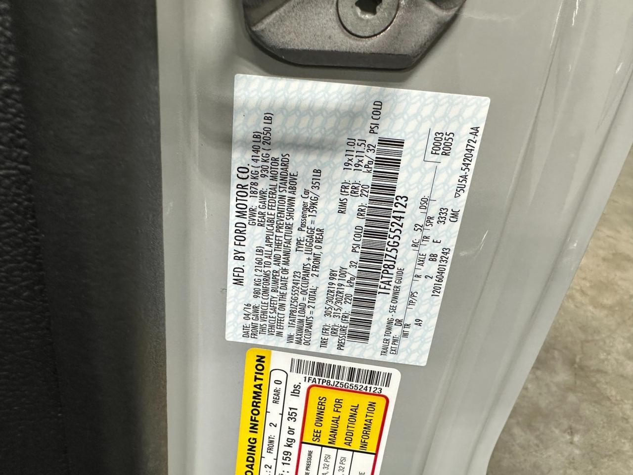 2016 Ford Mustang Shelby GT350R Houston TX