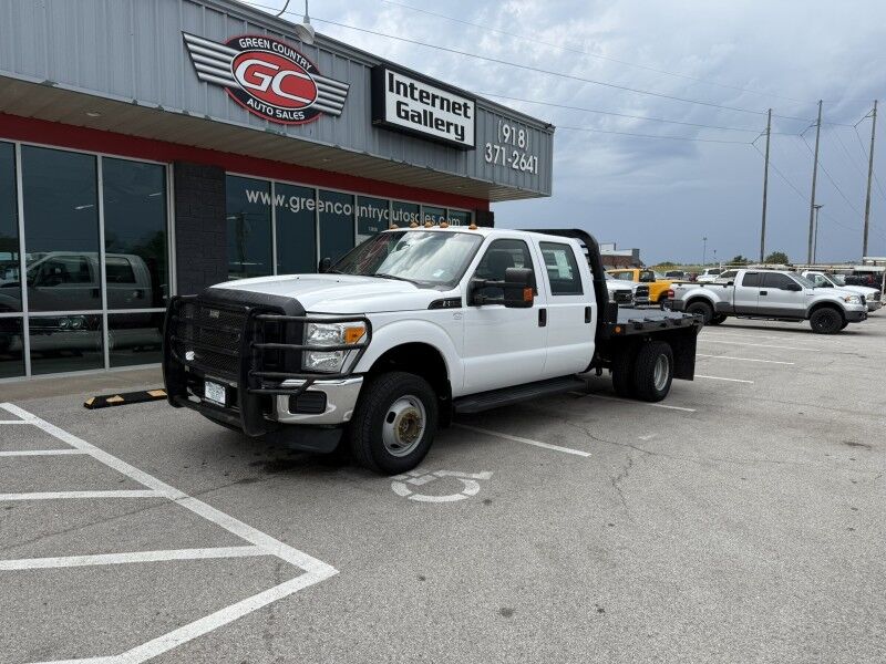 2016 Ford Super Crew F-350 DRW 4x4 Flatbed XL Collinsville OK