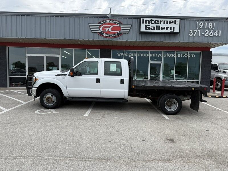 2016 Ford Super Crew F-350 DRW 4x4 Flatbed XL Collinsville OK