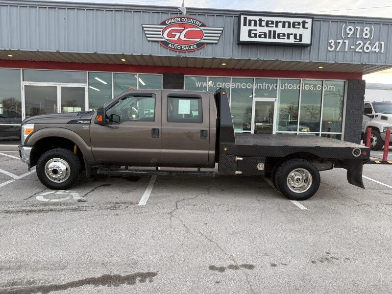 2016 Ford Super Crew F-350 DRW 4x4 Flatbed XL Collinsville OK