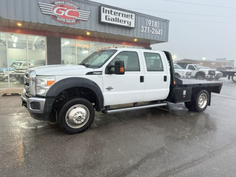 2016 Ford Super Crew F-550 4x4 Diesel FLatbed XL Collinsville OK