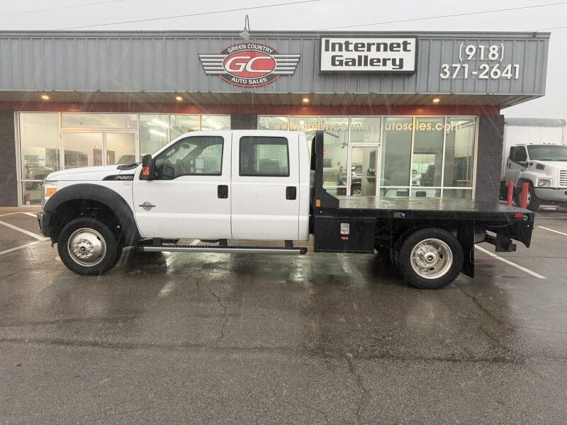 2016 Ford Super Crew F-550 4x4 Diesel Flatbed XL Collinsville OK
