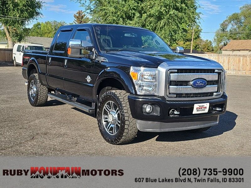 2016 Ford Super Duty F-350 SRW Platinum Twin Falls ID