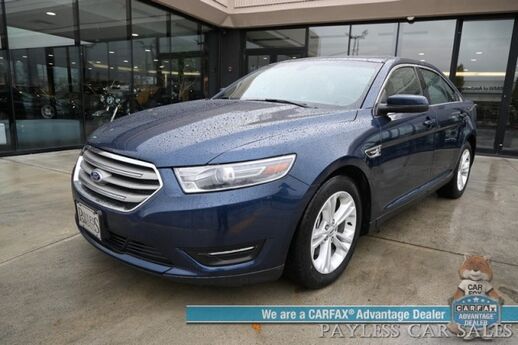 2016 Ford Taurus SEL / AWD / Auto Start / Automatic / Premium Cloth Seats / Power Windows, Locks & Mirrors / Cruise Control / Bluetooth / Dual Air Conditioning / Back Up Camera / Aluminum Wheels / Only 18K Miles / 1-Owner Anchorage AK