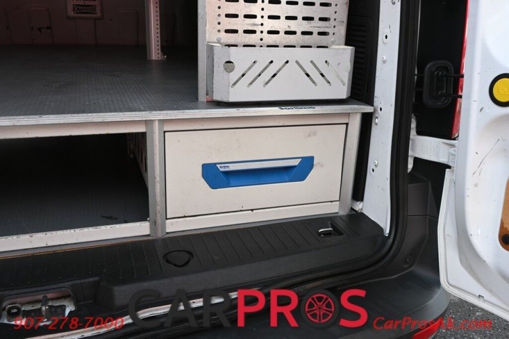2016 Ford Transit Connect XL - 2.5L DOHC Engine - AdvanceTrac & RSC - AM/FM Radio - Reverse Camera - Raised Cargo Shelves - Roof Mounted Utility Rack - Cruise Control - Low Miles Anchorage AK