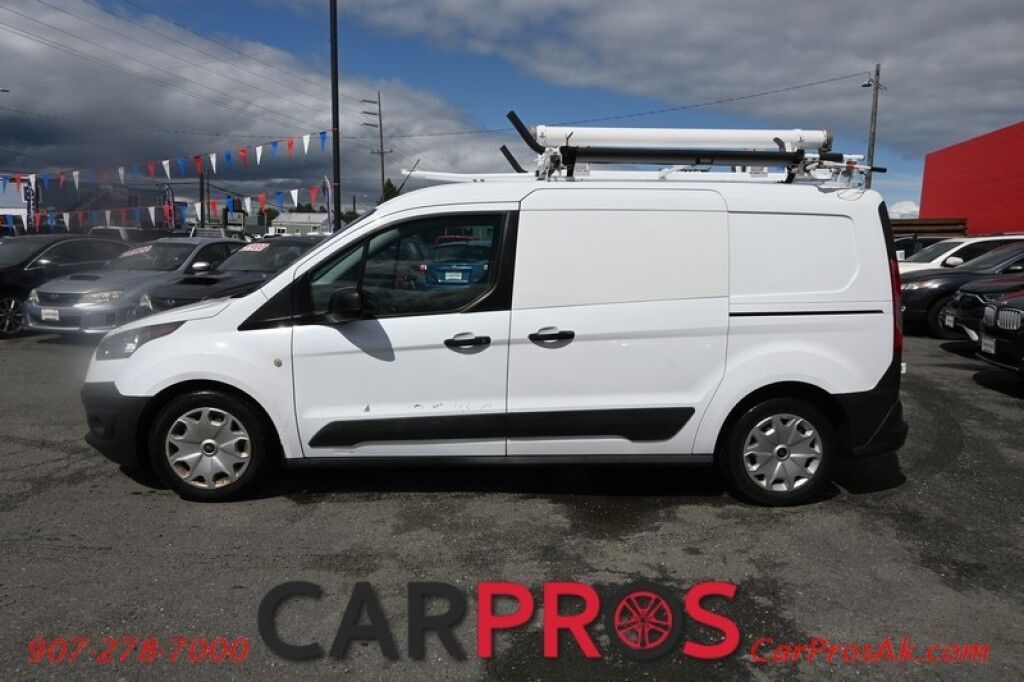 2016 Ford Transit Connect XL - 2.5L DOHC Engine - AdvanceTrac & RSC - AM/FM Radio - Reverse Camera - Raised Cargo Shelves - Roof Mounted Utility Rack - Cruise Control - Low Miles