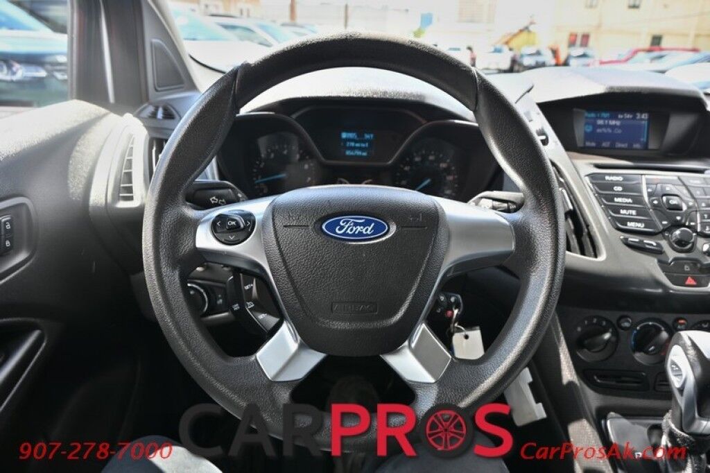 2016 Ford Transit Connect XL - 2.5L DOHC Engine - AdvanceTrac & RSC - AM/FM Radio - Reverse Camera - Raised Cargo Shelves - Roof Mounted Utility Rack - Cruise Control - Low Miles Anchorage AK