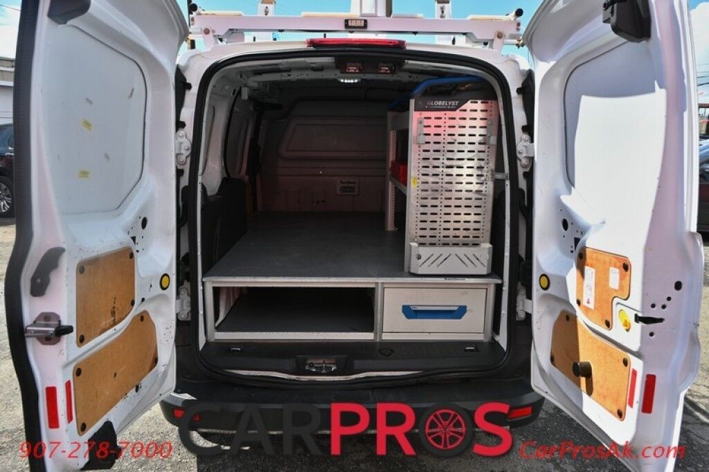 2016 Ford Transit Connect XL - 2.5L DOHC Engine - AdvanceTrac & RSC - AM/FM Radio - Reverse Camera - Raised Cargo Shelves - Roof Mounted Utility Rack - Cruise Control - Low Miles Anchorage AK