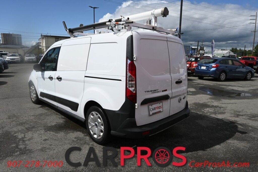 2016 Ford Transit Connect XL - 2.5L DOHC Engine - AdvanceTrac & RSC - AM/FM Radio - Reverse Camera - Raised Cargo Shelves - Roof Mounted Utility Rack - Cruise Control - Low Miles Anchorage AK