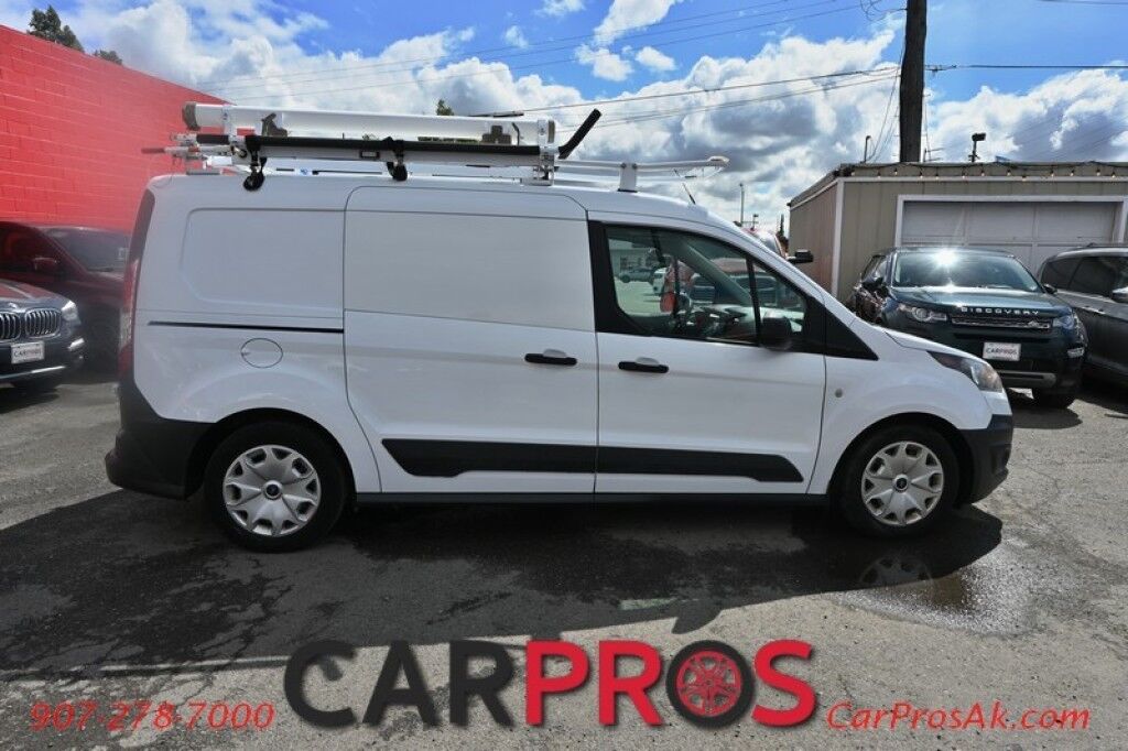 2016 Ford Transit Connect XL - 2.5L DOHC Engine - AdvanceTrac & RSC - AM/FM Radio - Reverse Camera - Raised Cargo Shelves - Roof Mounted Utility Rack - Cruise Control - Low Miles Anchorage AK