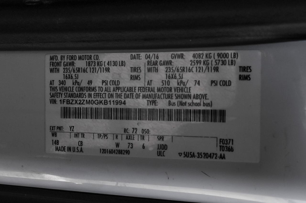 2016 Ford Transit Wagon XLT Farmers Branch TX