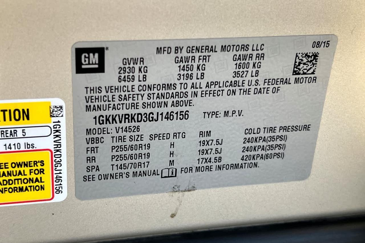 2016 GMC Acadia SLT Roseville CA
