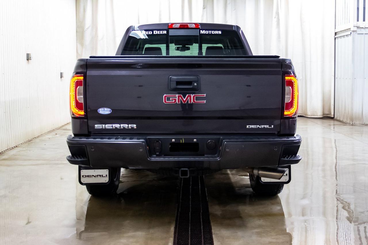 2016 GMC Sierra 1500 4x4 Crew Cab Denali Leather Roof Nav Red Deer AB