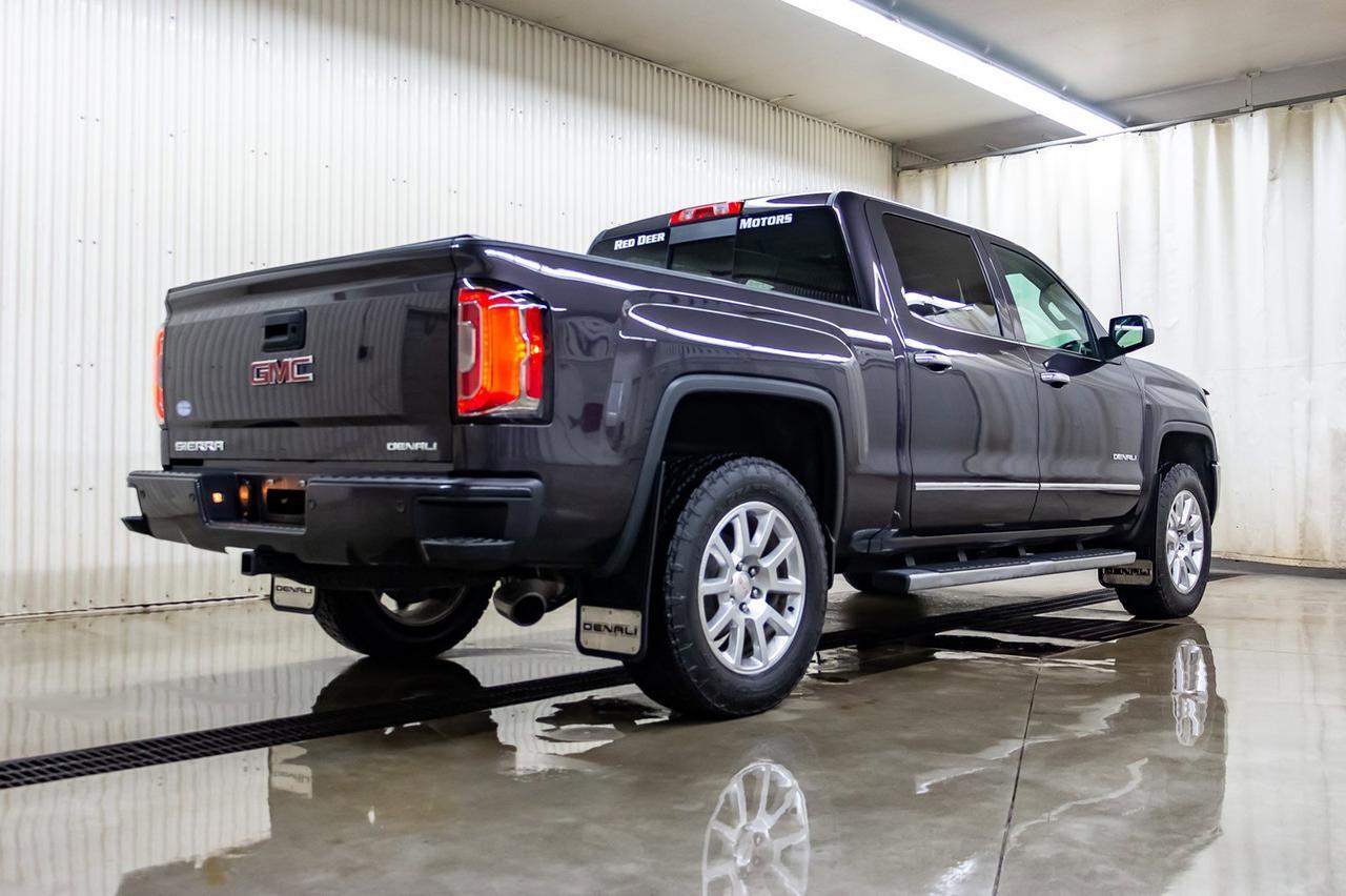 2016 GMC Sierra 1500 4x4 Crew Cab Denali Leather Roof Nav Red Deer AB