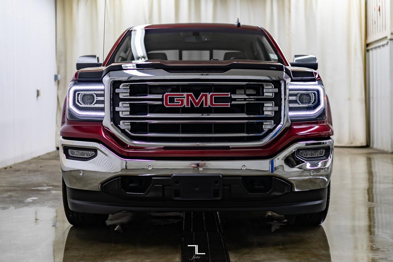 2016 GMC Sierra 1500 4x4 Crew Cab SLT Z71 Longbox Leather Roof BCam Red Deer AB