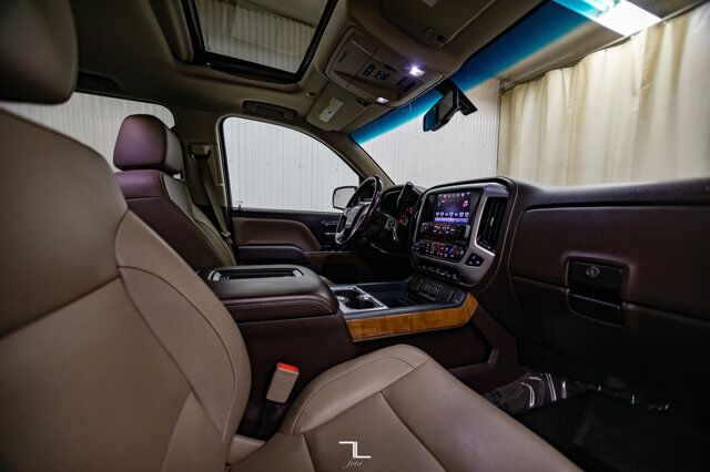 2016 GMC Sierra 1500 4x4 Crew Cab SLT Z71 Longbox Leather Roof BCam Red Deer AB