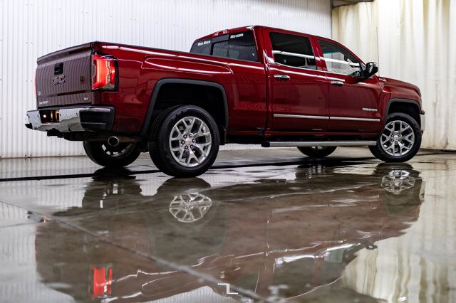 2016 GMC Sierra 1500 4x4 Crew Cab SLT Z71 Longbox Leather Roof BCam Red Deer AB