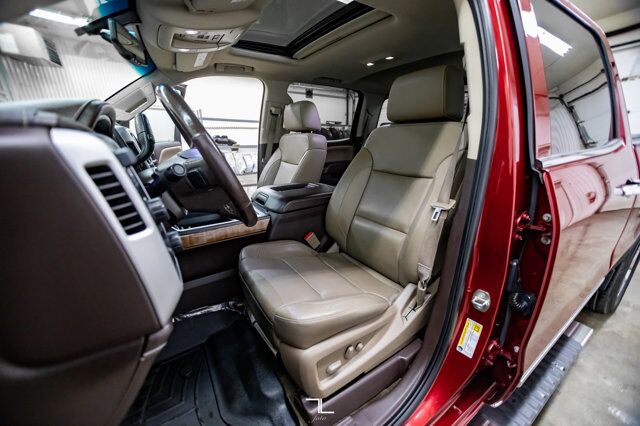 2016 GMC Sierra 1500 4x4 Crew Cab SLT Z71 Longbox Leather Roof BCam Red Deer AB