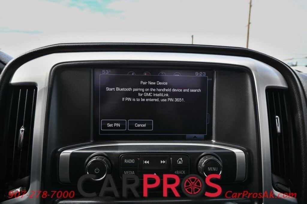 2016 GMC Sierra 1500 SLE - 4X4 - Remote Start - Double Cab - 5.3L V8 - Z71 Pkg - Power & Heated Seats - Keyless Entry - Power Windows & Door Locks - Bluetooth - Backup Camera - Tonneau Cover - Bedliner - Tow Pkg Anchorage AK