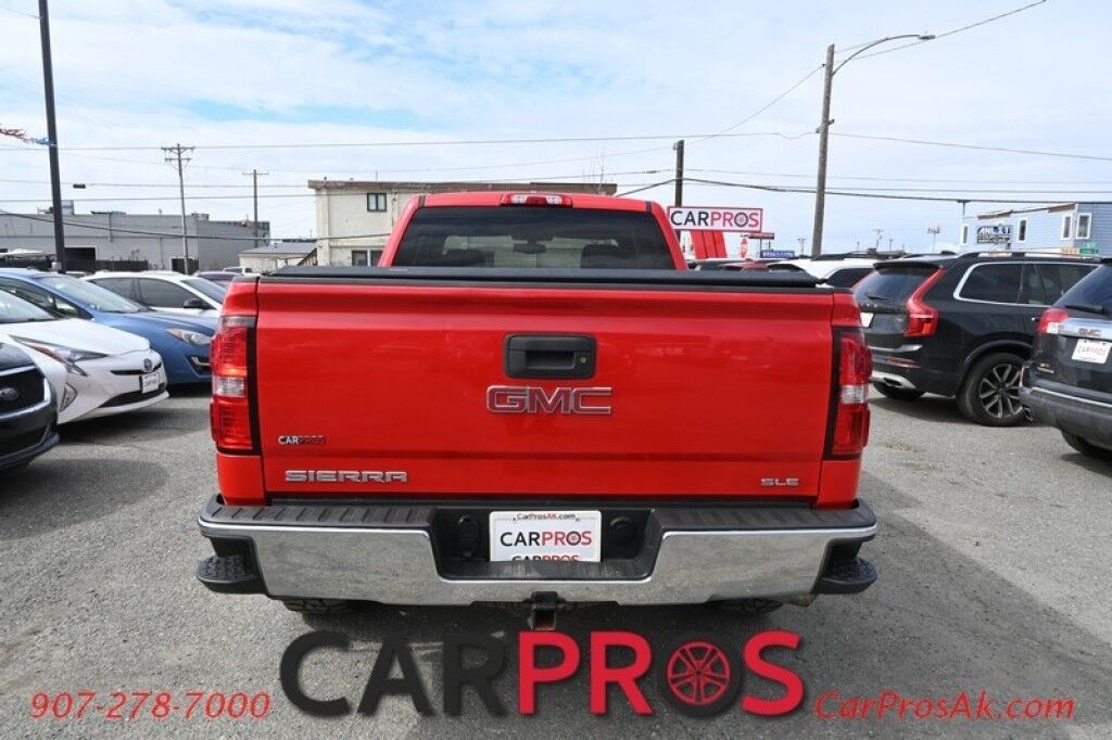 2016 GMC Sierra 1500 SLE - 4X4 - Remote Start - Double Cab - 5.3L V8 - Z71 Pkg - Power & Heated Seats - Keyless Entry - Power Windows & Door Locks - Bluetooth - Backup Camera - Tonneau Cover - Bedliner - Tow Pkg Anchorage AK