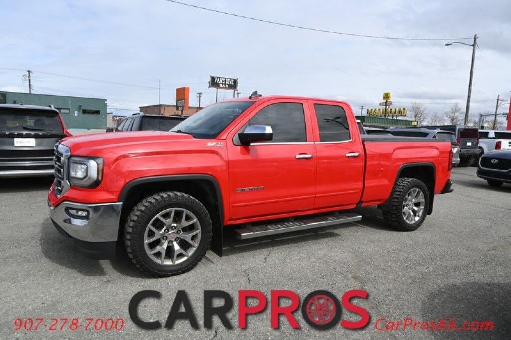 2016 GMC Sierra 1500 SLE - 4X4 - Remote Start - Double Cab - 5.3L V8 - Z71 Pkg - Power & Heated Seats - Keyless Entry - Power Windows & Door Locks - Bluetooth - Backup Camera - Tonneau Cover - Bedliner - Tow Pkg