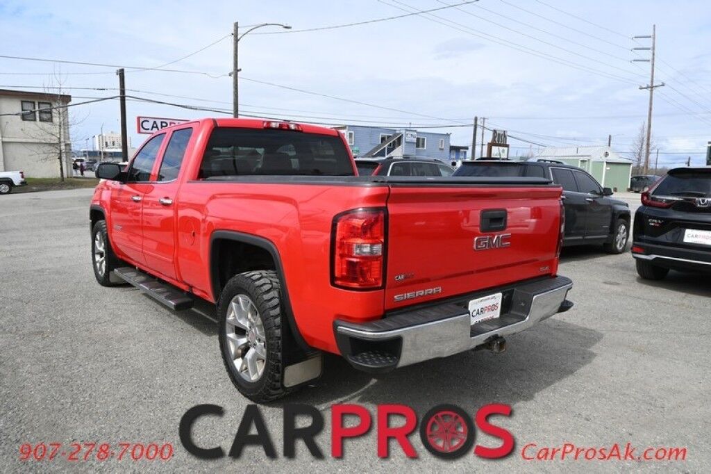2016 GMC Sierra 1500 SLE - 4X4 - Remote Start - Double Cab - 5.3L V8 - Z71 Pkg - Power & Heated Seats - Keyless Entry - Power Windows & Door Locks - Bluetooth - Backup Camera - Tonneau Cover - Bedliner - Tow Pkg Anchorage AK