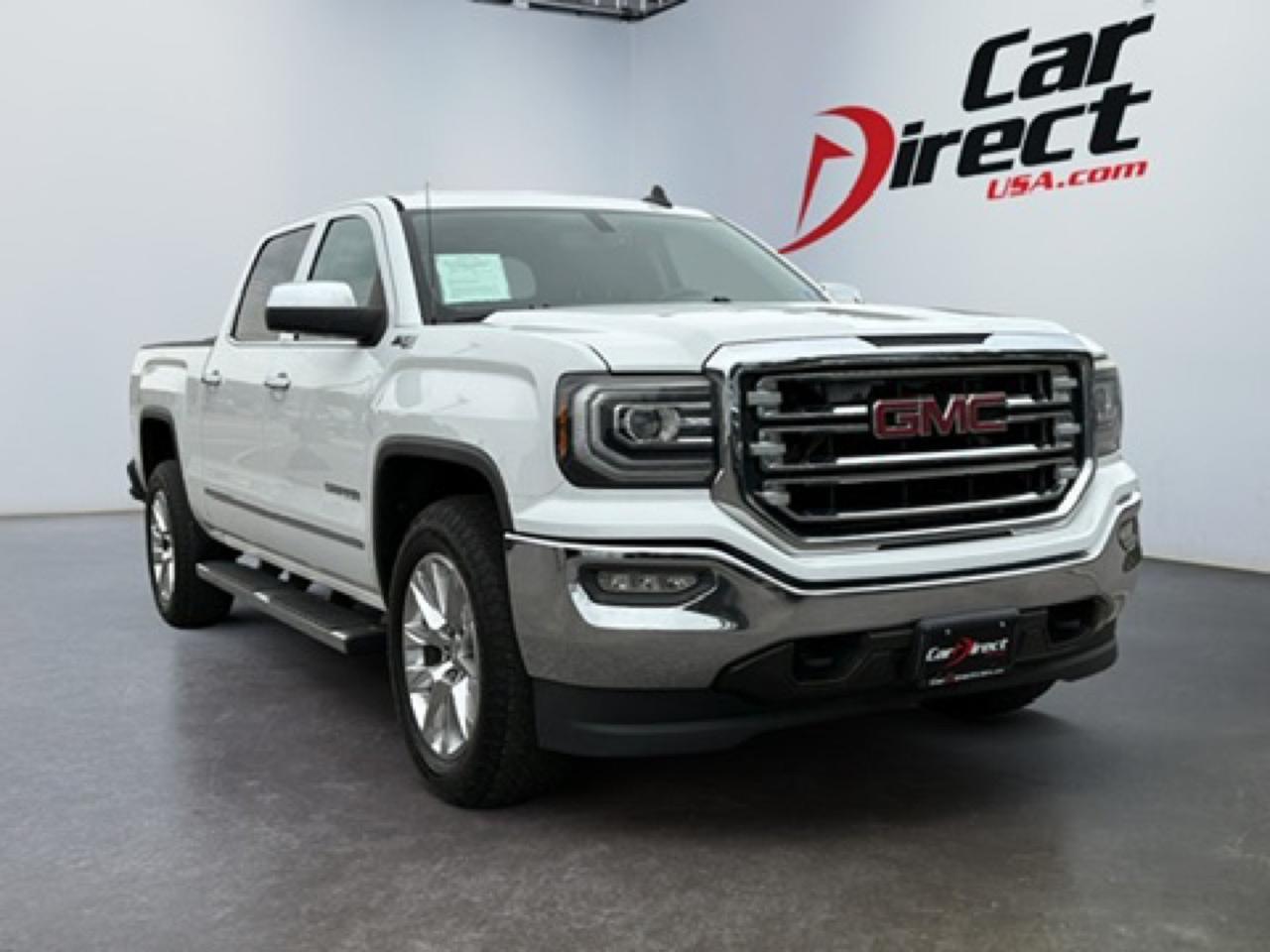 2016 GMC Sierra 1500 SLT, RUNNING BOARDS, TOW PACKAGE, BACKUP CAMERA, BLIND SPOT ALERT, NAVIGATION, HEATED SEATS, CLEAN CARFAX, GET THE KEYS & GET THIS TRUCK IN YOUR DRIVEWAY!