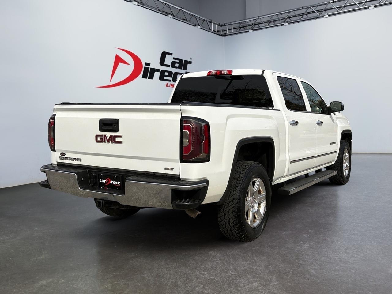 2016 GMC Sierra 1500 SLT, RUNNING BOARDS, TOW PACKAGE, BACKUP CAMERA, BLIND SPOT ALERT, NAVIGATION, HEATED SEATS, CLEAN CARFAX, GET THE KEYS & GET THIS TRUCK IN YOUR DRIVEWAY!