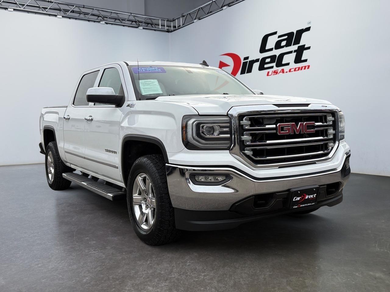 2016 GMC Sierra 1500 SLT, RUNNING BOARDS, TOW PACKAGE, BACKUP CAMERA, BLIND SPOT ALERT, NAVIGATION, HEATED SEATS, CLEAN CARFAX, GET THE KEYS & GET THIS TRUCK IN YOUR DRIVEWAY!