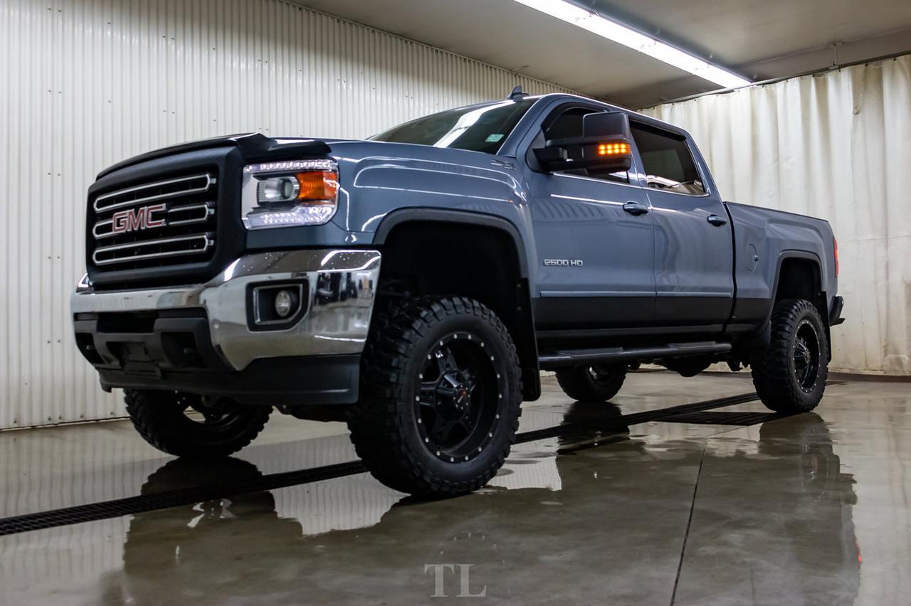 2016 GMC Sierra 2500HD 4x4 Crew Cab SLE Lift Leather BCam Red Deer AB