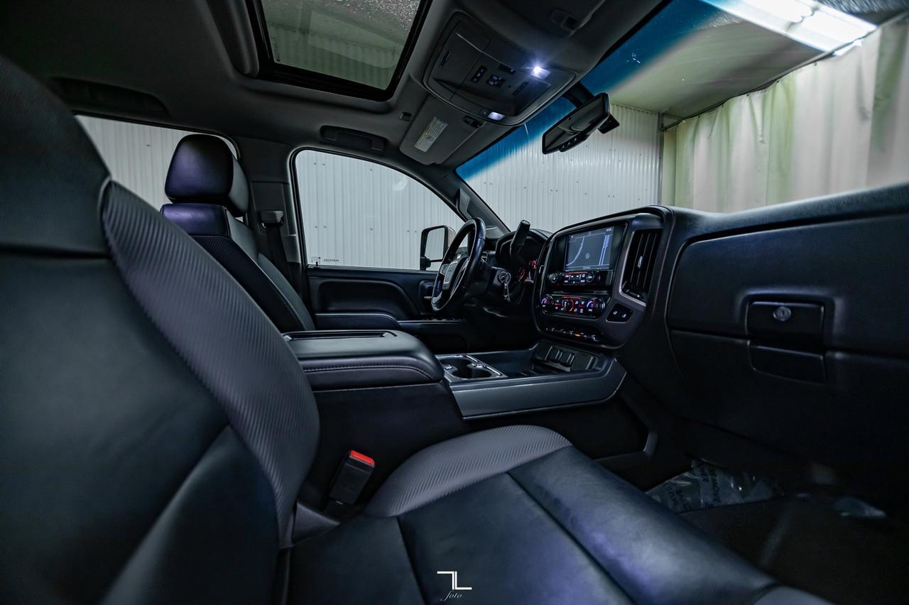 2016 GMC Sierra 2500HD 4x4 Crew Cab SLT All Terrain Leather Roof Nav BCam Red Deer AB