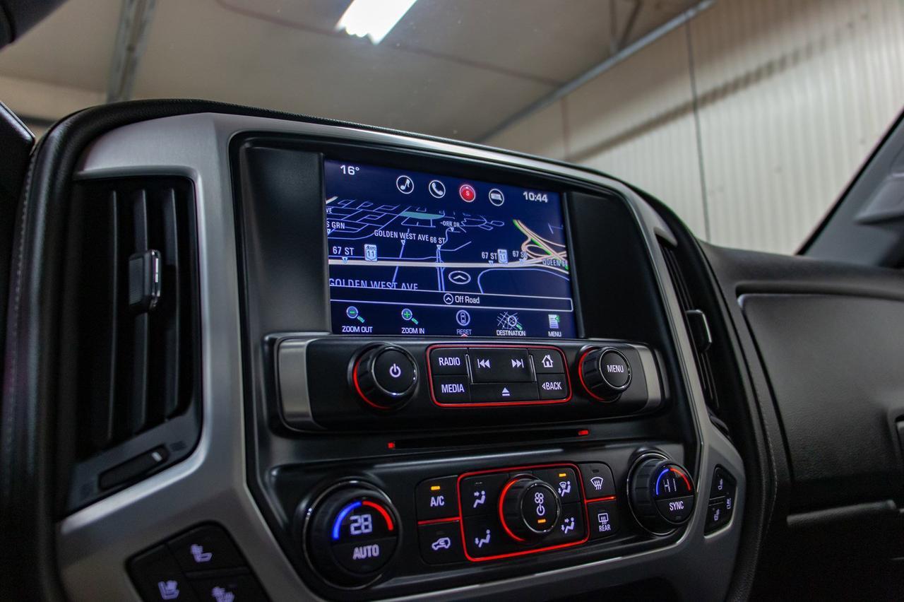 2016 GMC Sierra 2500HD 4x4 Crew Cab SLT Z71 Diesel Leather Roof Nav Red Deer AB