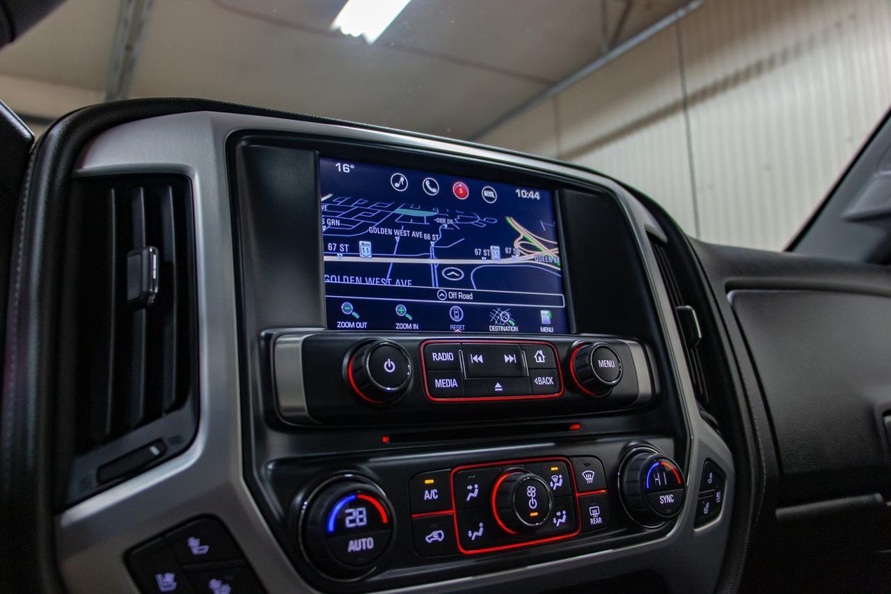 2016 GMC Sierra 2500HD 4x4 Crew Cab SLT Z71 Diesel Leather Roof Nav Red Deer AB