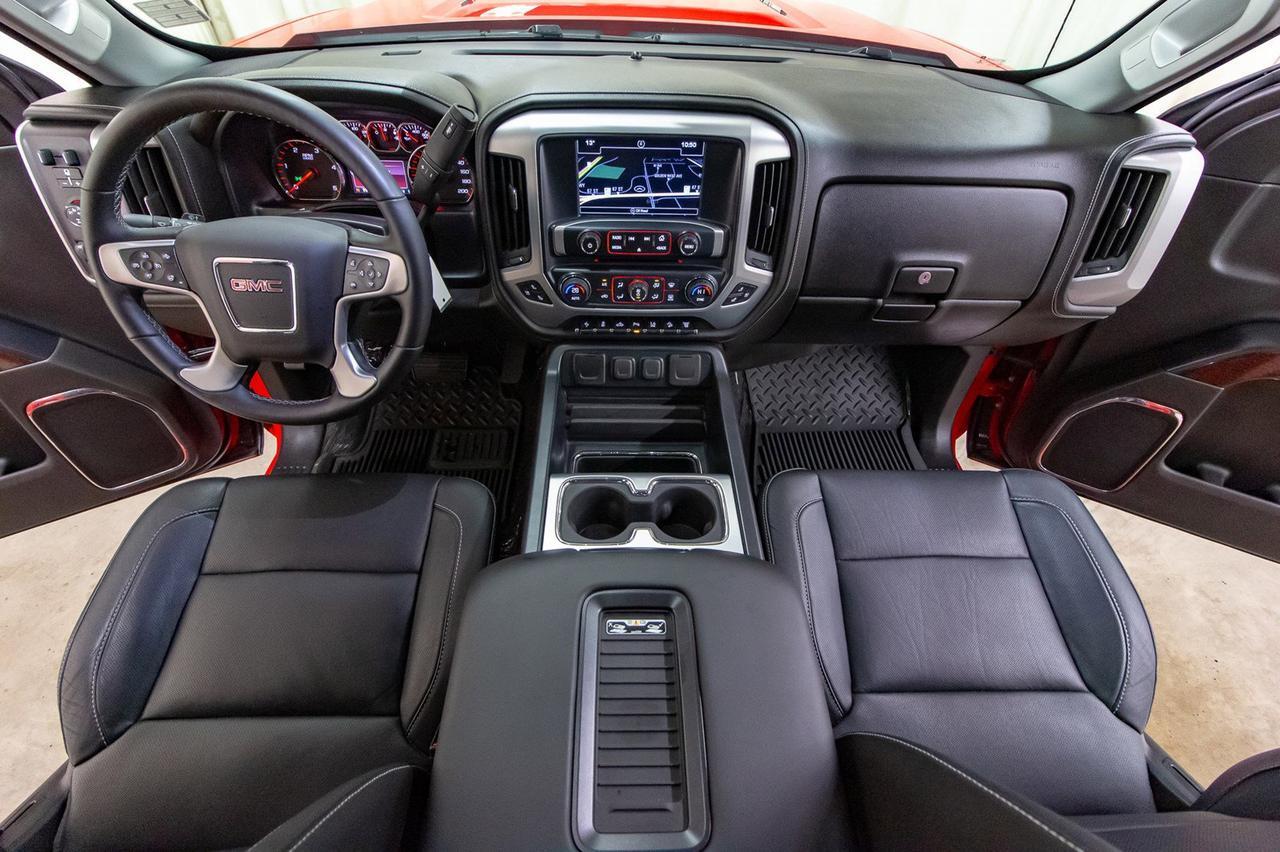 2016 GMC Sierra 2500HD 4x4 Crew Cab SLT Z71 Diesel Leather Roof Nav Red Deer AB