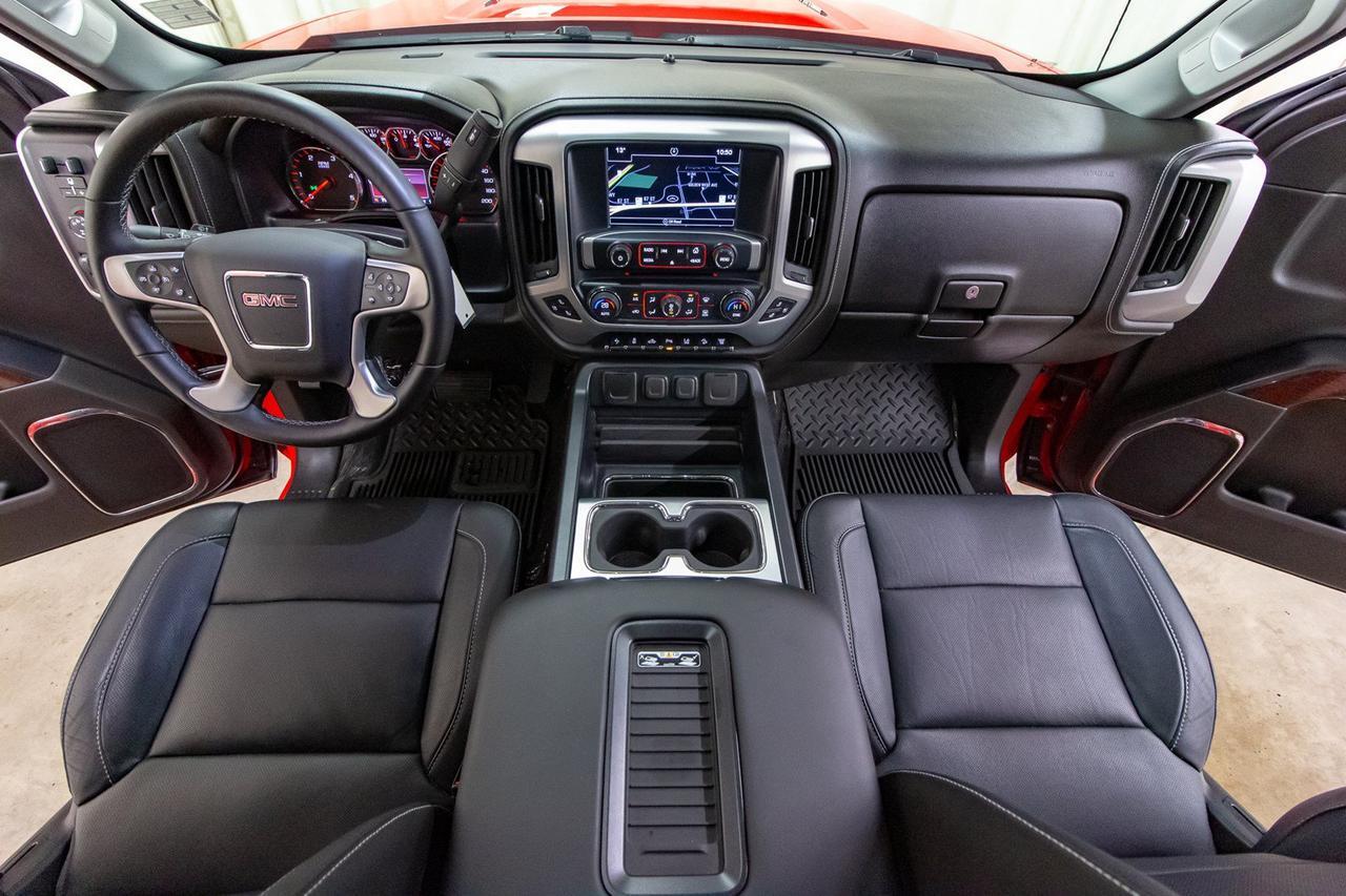 2016 GMC Sierra 2500HD 4x4 Crew Cab SLT Z71 Diesel Leather Roof Nav Red Deer AB