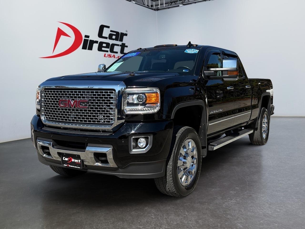 2016 GMC Sierra 2500HD Denali, TOW PACKAGE, RUNNING BOARDS, BACKUP CAMERA, PARKING SENSORS, HEATED STEERING WHEEL & SEATS, NAVIGATION, SUNROOF, LANE KEEP ASSIST, BLIND SPOT ALERT, LOW MILEAGE, ONLY 1 OWNER, CLEAN CARFAX, THIS TRUCK IS READY TO RIDE THE ROAD! Virginia Beach VA