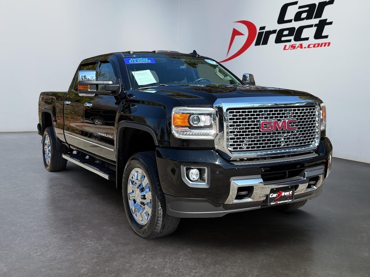 2016 GMC Sierra 2500HD Denali, TOW PACKAGE, RUNNING BOARDS, BACKUP CAMERA, PARKING SENSORS, HEATED STEERING WHEEL & SEATS, NAVIGATION, SUNROOF, LANE KEEP ASSIST, BLIND SPOT ALERT, LOW MILEAGE, ONLY 1 OWNER, CLEAN CARFAX, THIS TRUCK IS READY TO RIDE THE ROAD!