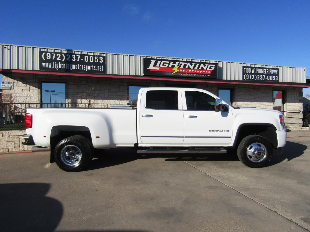 2016 GMC Sierra 3500HD 4WD Crew Cab 167.7 Denali Grand Prairie TX