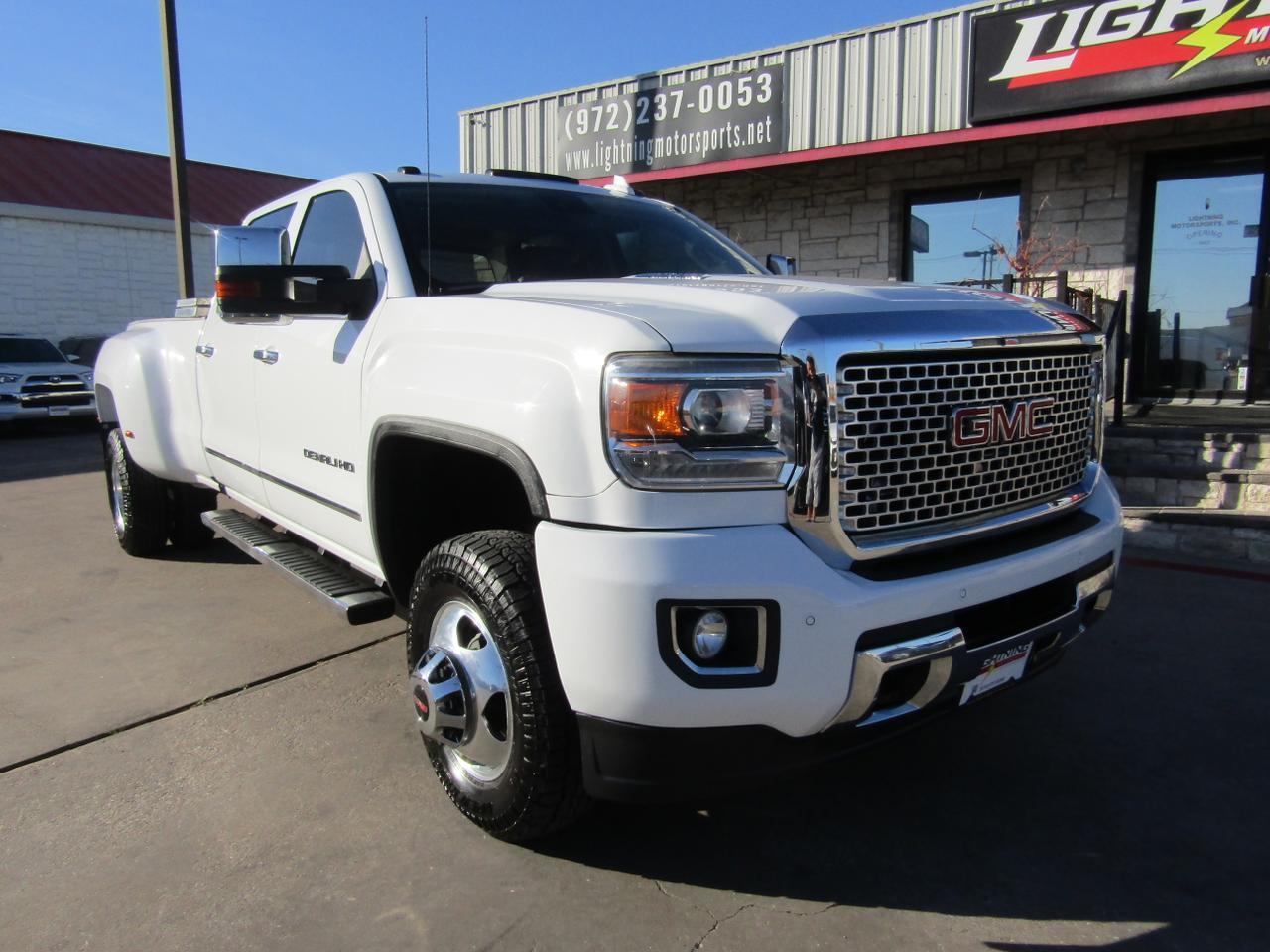 2016 GMC Sierra 3500HD 4WD Crew Cab 167.7 Denali Grand Prairie TX